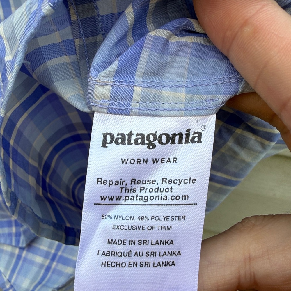 Patagonia | Havasu Snap Button Down Long Sleeve Top size Small - Picture 4 of 6